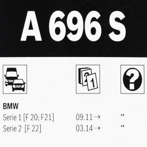 Купить дворники Bosch A696S