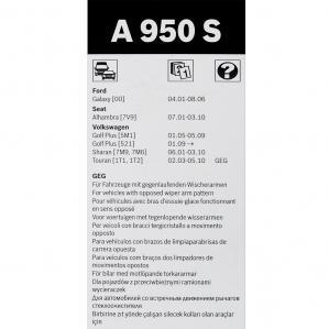 Купить дворники Bosch A950S