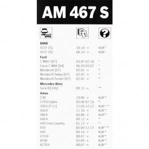 Купить дворники Bosch AM467S